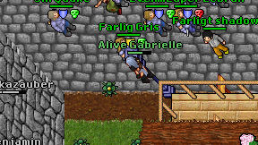 Alive Gabrielle on screen