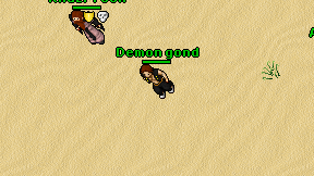 Demon gond on screen