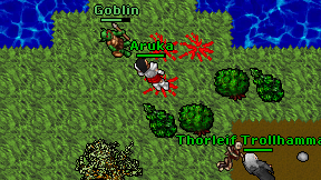Aruka on screen