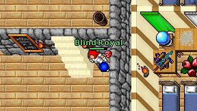 Blind Royal on screen