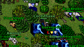 Lord Zhava on screen