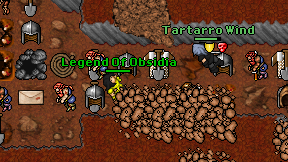 Legend Of Obsidia on screen