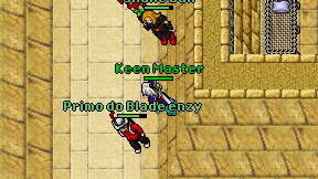 Keen Master on screen