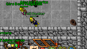Full Healer on screen
