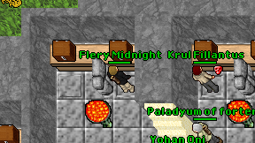 Flery Midnight on screen