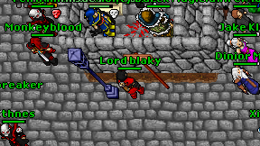 Lord blaky on screen