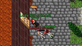 Lady Silverheart on screen