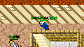 Blumoon Light on screen