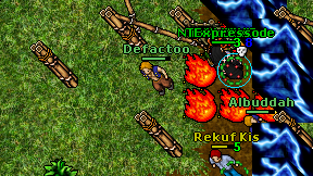 Defactoo on screen