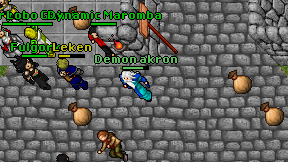 Demon akron on screen