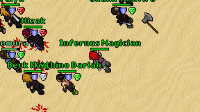Infernus Magician on screen
