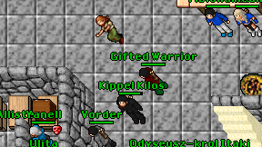 Gifted Warrior on screen