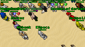 Klipaca on screen