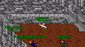 Alreth on screen
