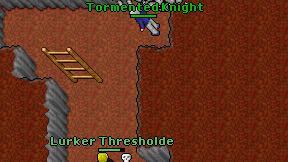 Tormented Knight on screen