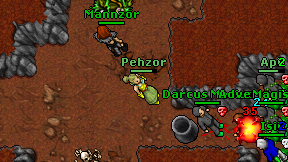 Pehzor on screen