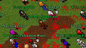 Death Spartain on screen