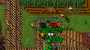 Aniie Blood on screen