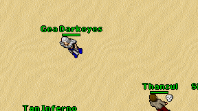 Gea Darkeyes on screen