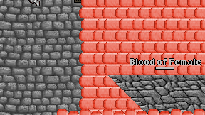 Blood of Female on screen