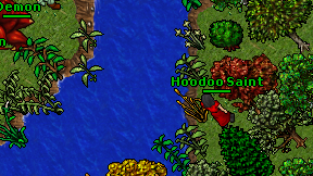 Hoodoo Saint on screen