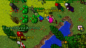 Lady Tanita on screen