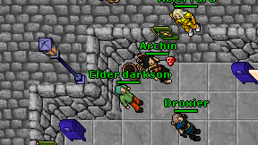 Elder darkson on screen