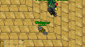 Widepar on screen