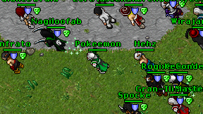 Pokeemon on screen