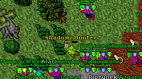 Shadowz Hunter on screen