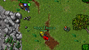 Miss Thuca on screen