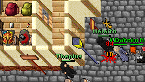 Thepius on screen