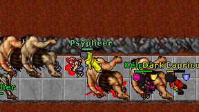 Psypheer on screen