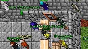 Lutte Blackfang on screen