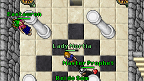 Lady Mortia on screen