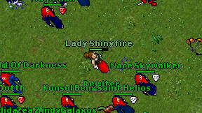 Lady Shinyfire on screen
