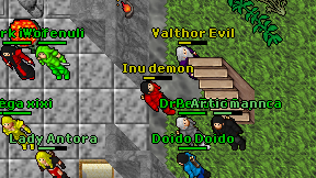 Inu demon on screen