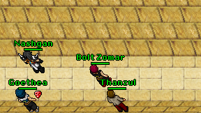 Bolt Zomar on screen