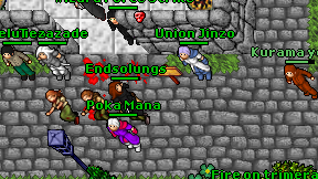 Endsolungs on screen