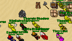 Tharuis Shadow on screen