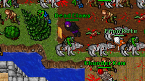 Dead Claws on screen