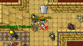 Lady Karie on screen