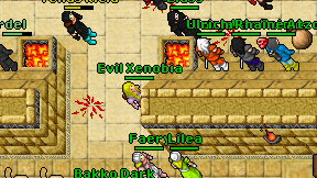 Evil Xenobia on screen