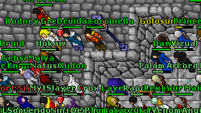 Di'Druid on screen