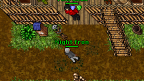 Night fron on screen