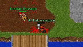 Artuk vampire on screen