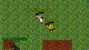 Katina-loka on screen