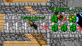 Knight Aruar on screen