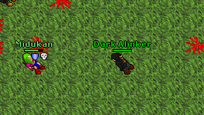 Dark Alinker on screen