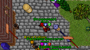 Dragoonist on screen
